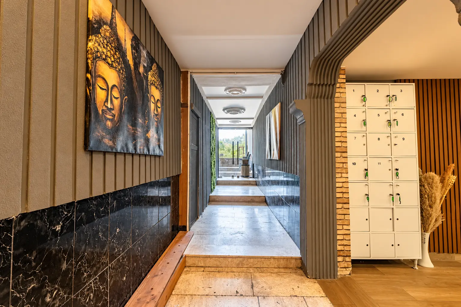 Dora Spa Antalya modern resepsiyon alanı